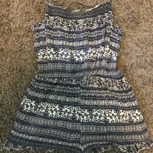 Cute patterned romper/coverup
